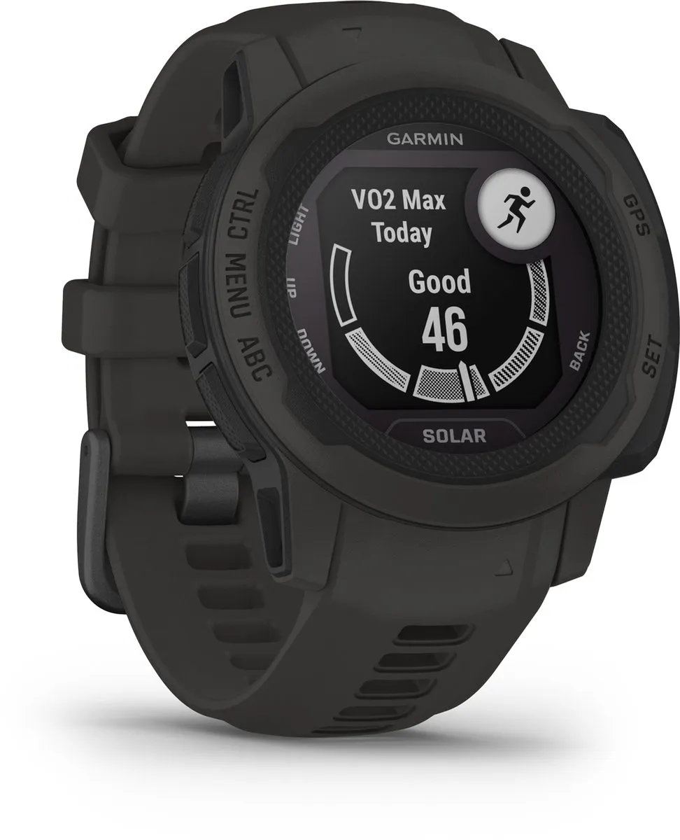Garmin Instinct 2S Solar Smartwatch - 40mm - Graphite