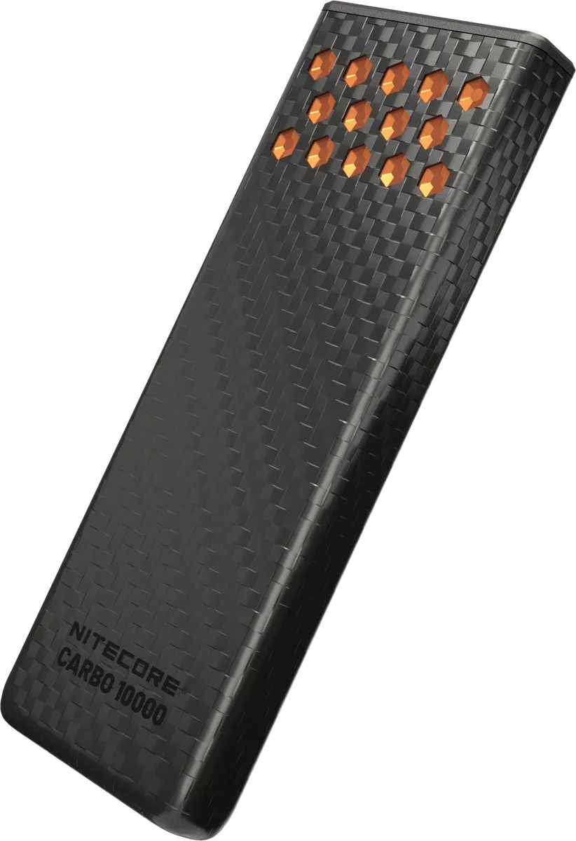 Nitecore CARBO 10000 Gen2 Powerbank Oranje