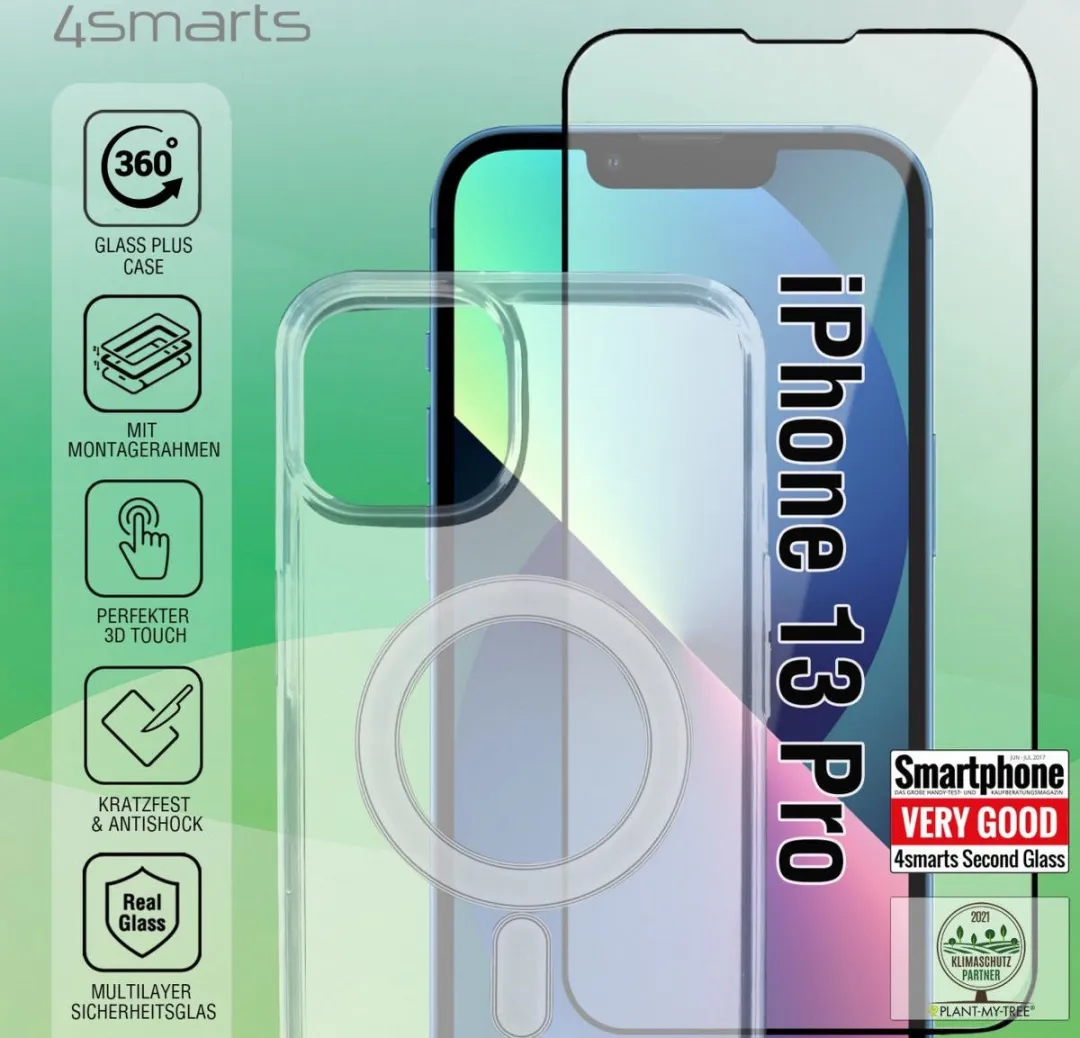 4Smarts iPhone 13 Pro TPU Hoesje 459352 - Transparant