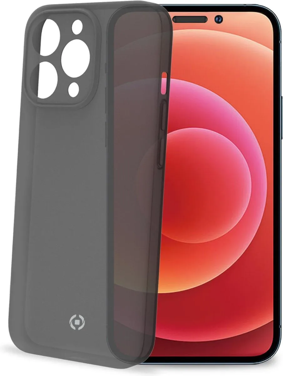 Celly Space Siliconen Hoesje iPhone 14 Pro - Grijs - MPN 8021735197362