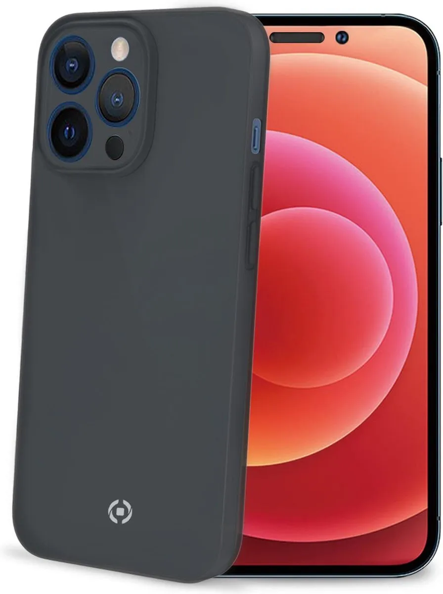 Celly Space Siliconen Hoesje iPhone 14 Pro - Grijs - MPN 8021735197362