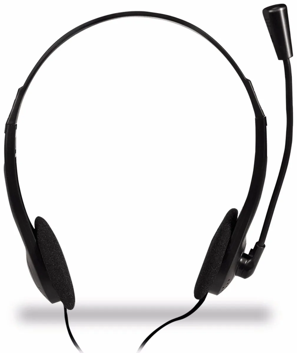Logilink HS0052 On-Ear Headset - Zwart
