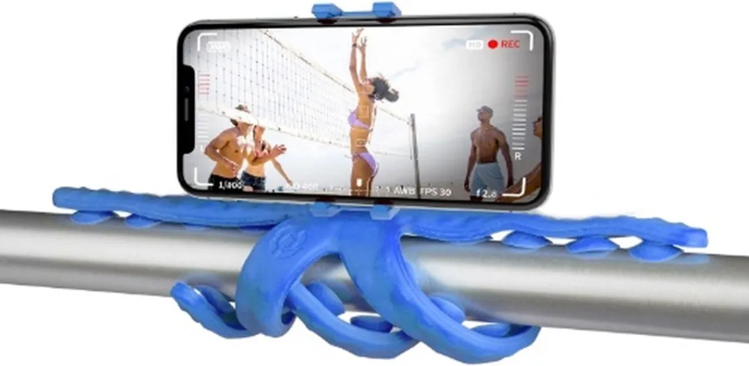 Celly Squiddymax Smartphonehouder Blauw - Universeel - afbeelding 6 van 6