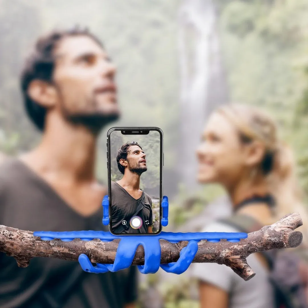 Celly Squiddymax Smartphonehouder Blauw - Universeel