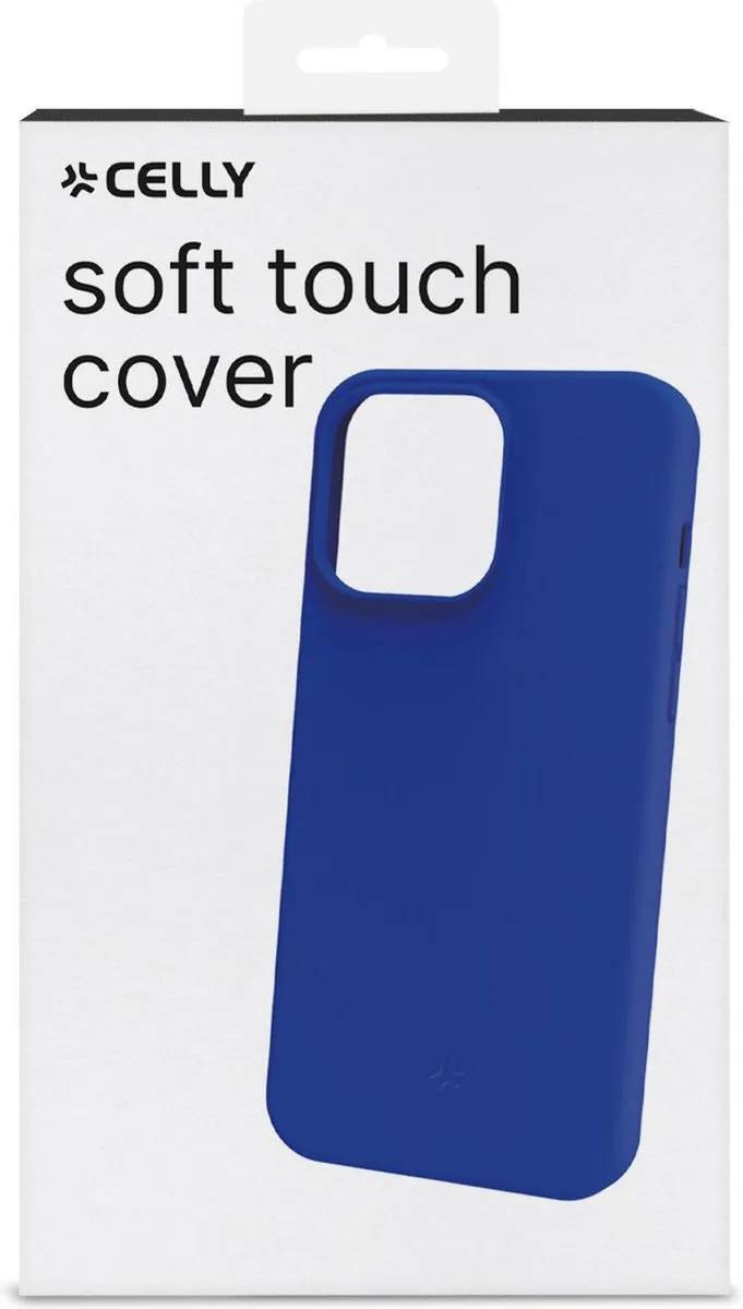 Celly Cromo Siliconen Hoesje iPhone 15 - Blauw - MPN 8021735205012 - afbeelding 6 van 6