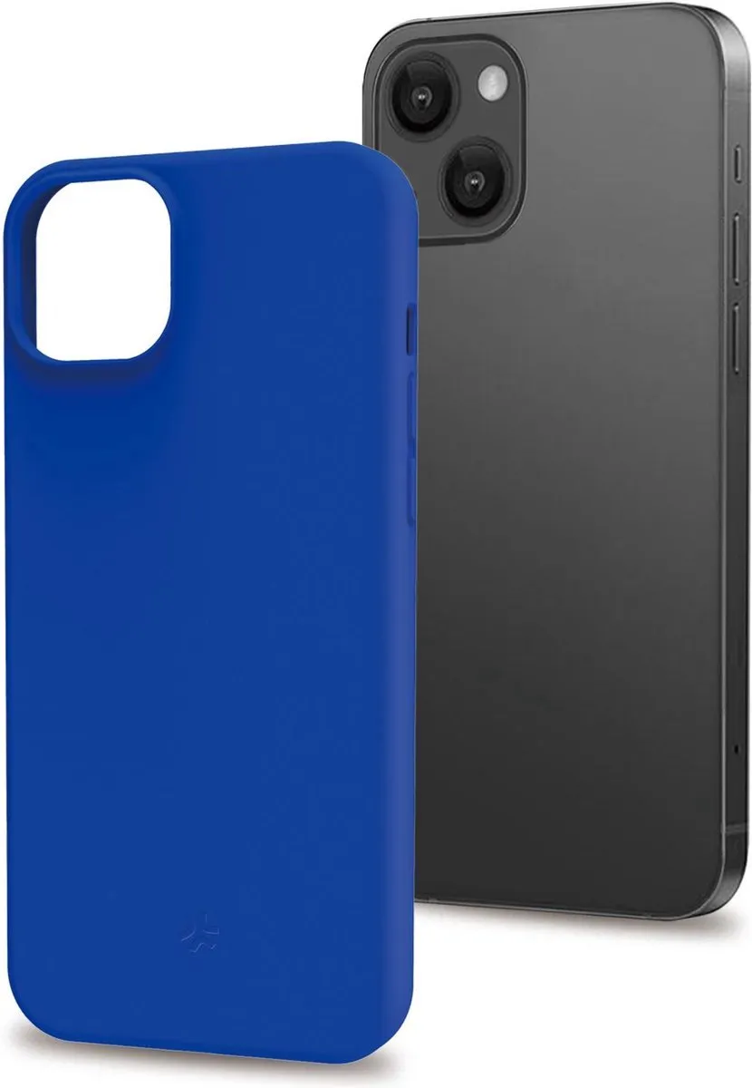 Celly Cromo Siliconen Hoesje iPhone 15 - Blauw - MPN 8021735205012