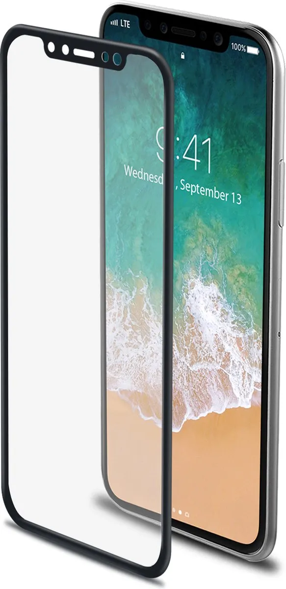 Celly Screenprotector iPhone X/XS