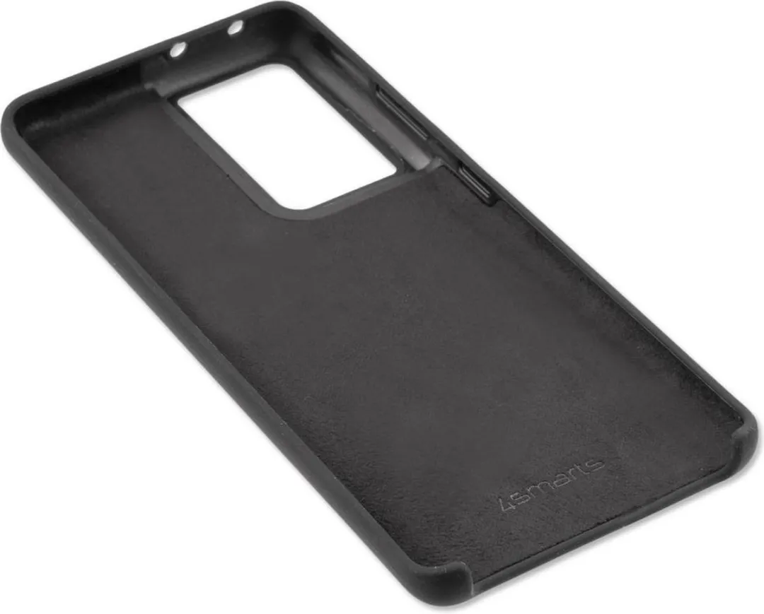 4Smarts Cupertino Hoesje Samsung Galaxy S21 Ultra - Zwart