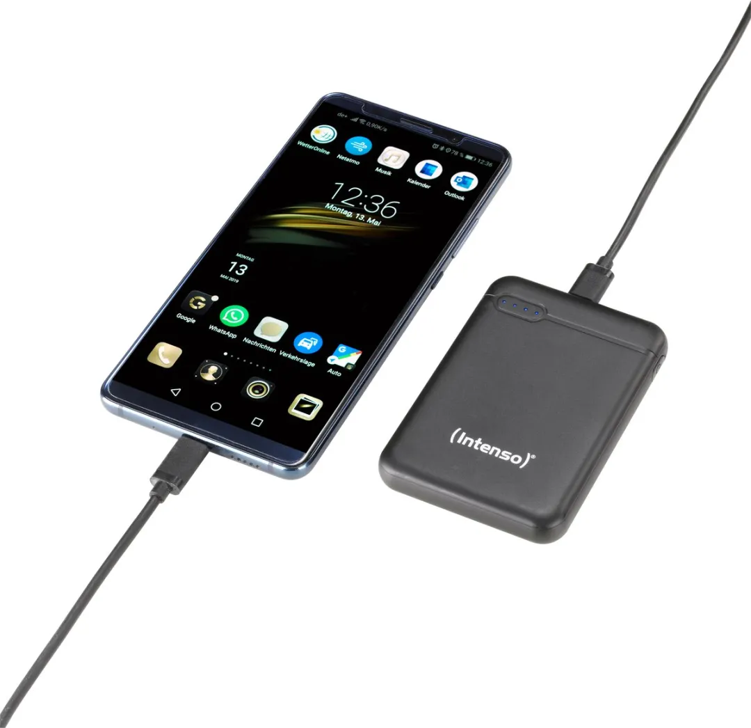 Intenso Powerbank XS5000 5000mAh - USB-A/USB-C - Zwart