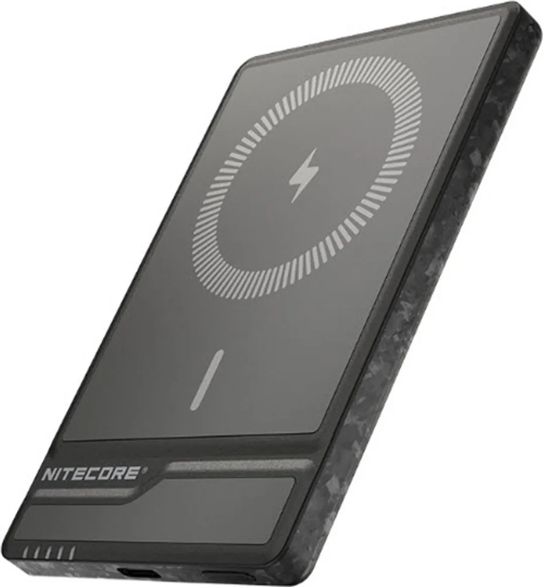 Nitecore NW5000 Draadloze Powerbank 5000mAh - 15W - Zwart/Grijs