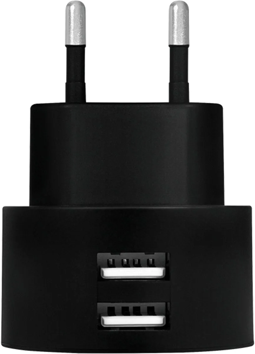 Logilink PA0218 USB-oplader 10.5W - 2x USB-A Zwart