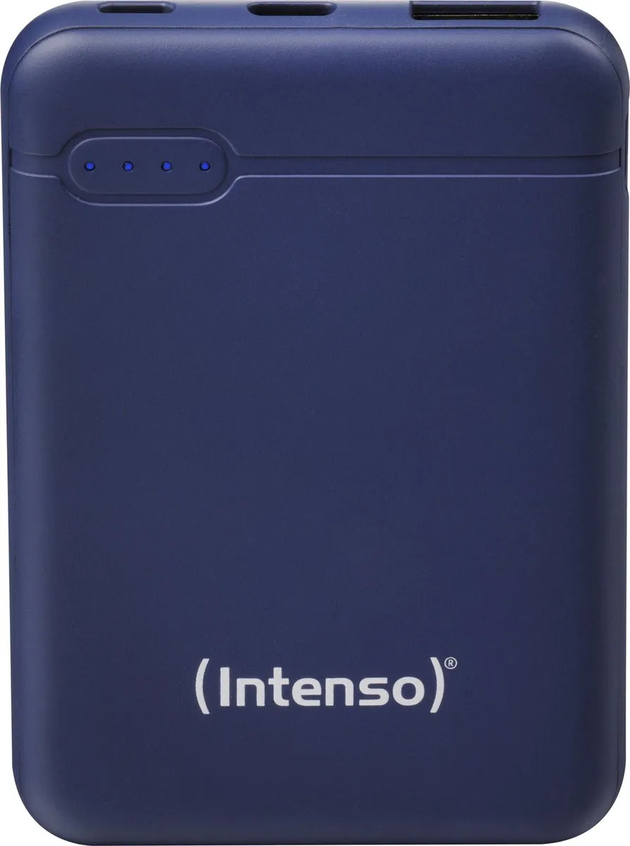 Intenso Powerbank XS5000 5000mAh - USB-A/USB-C - Blauw