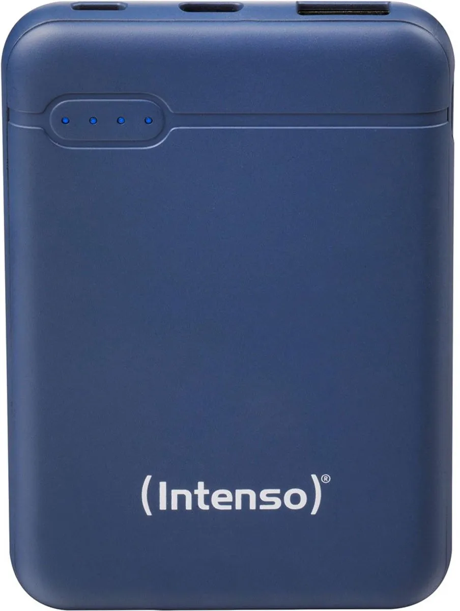 Intenso Powerbank XS5000 5000mAh - USB-A/USB-C - Blauw