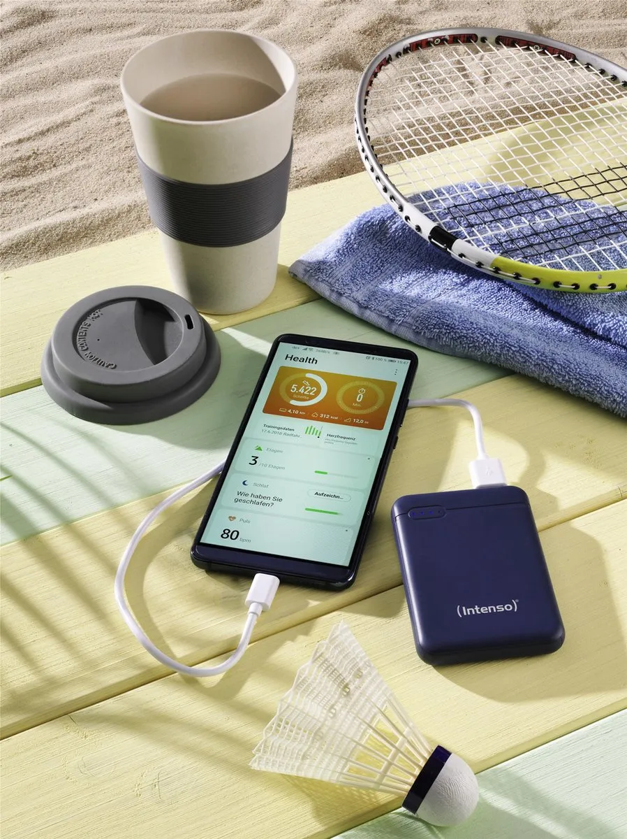 Intenso Powerbank XS5000 5000mAh - USB-A/USB-C - Blauw