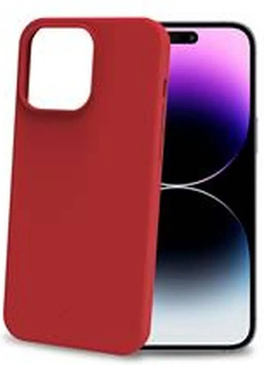 Celly Cromo Siliconen Hoesje iPhone 15 Pro Max