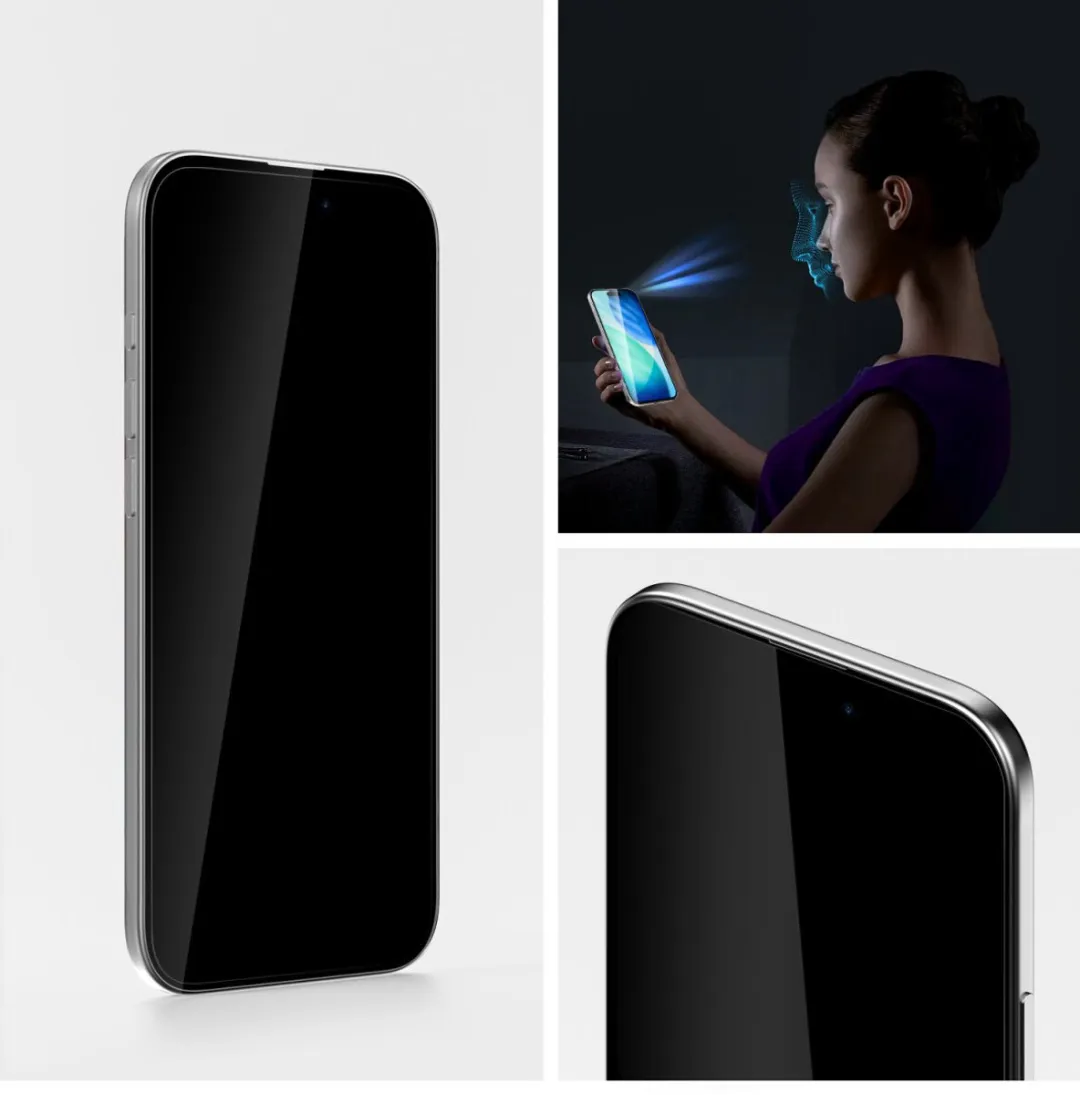 4Smarts Second Glass Schermbeschermer iPhone Air - Gehard Glas Transparant