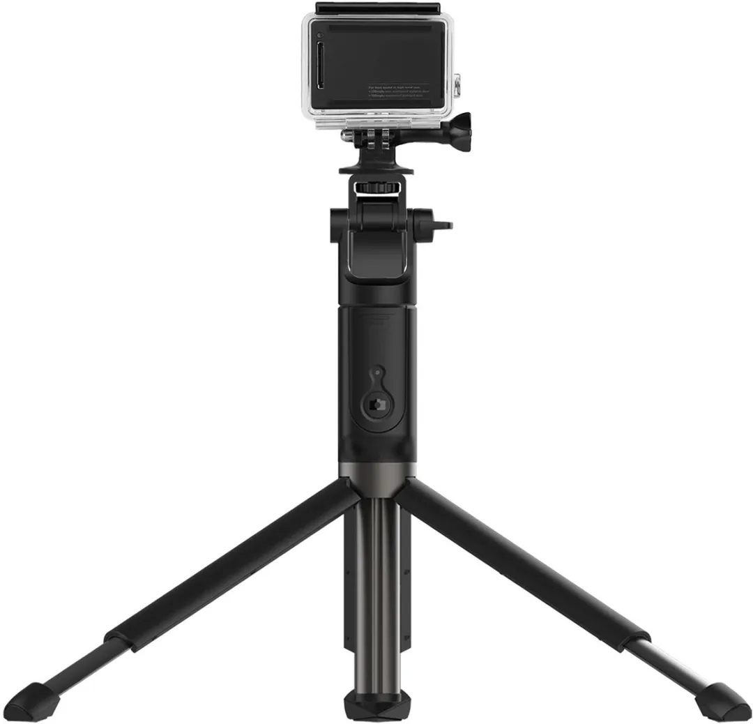 Celly Pluspod Bluetooth Selfiestick 6 Inch - Zwart