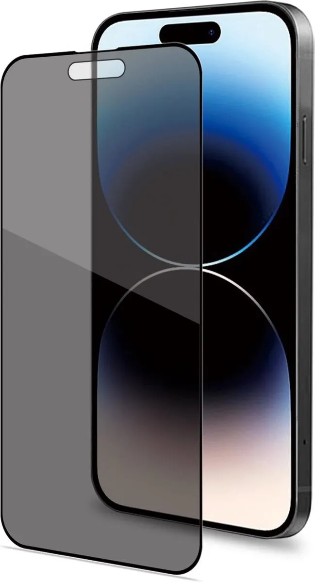Celly Privacy Screenprotector Glas iPhone 15 Pro