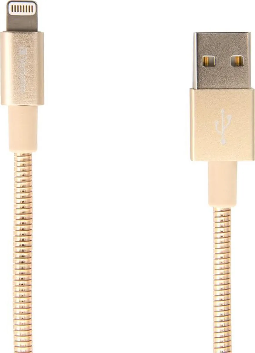 Verbatim Lightning Kabel 100cm - Goud