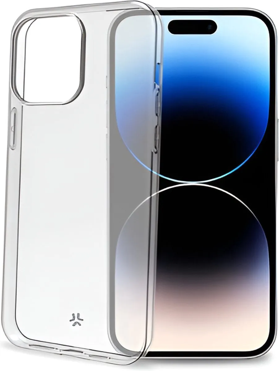 Celly Gelskin Siliconen Hoesje 8021735204763 - iPhone 15 Pro Max - Transparant - afbeelding 3 van 5