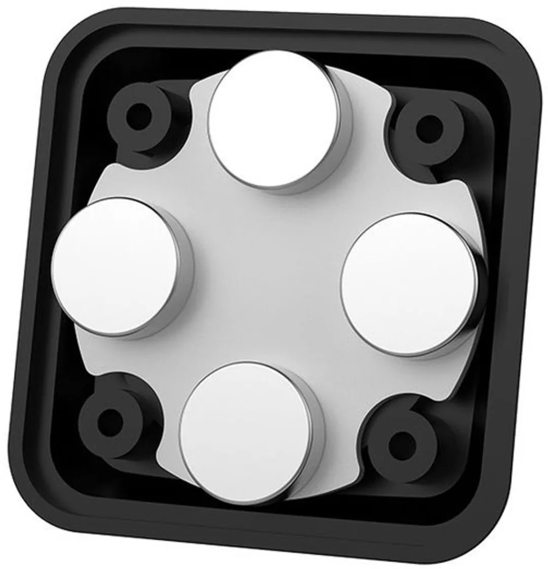 Celly Ghost Fix Magnetische Telefoonhouder - Zelfklevend - 6 Inch - Zwart