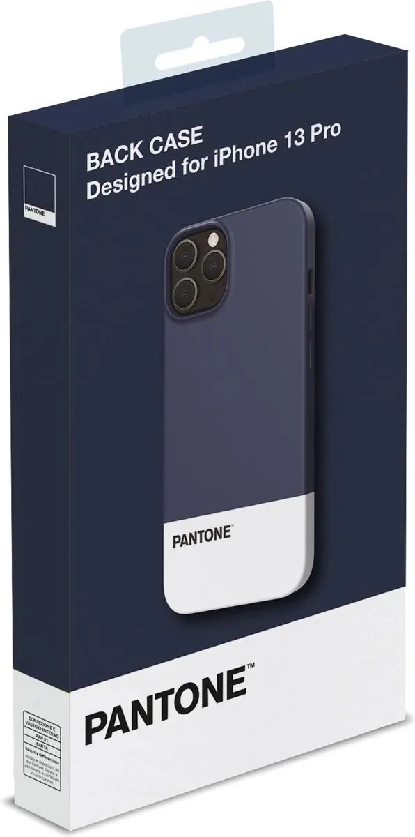 Celly Pantone Back Cover iPhone 13 Pro PT-PC1008N - Blauw