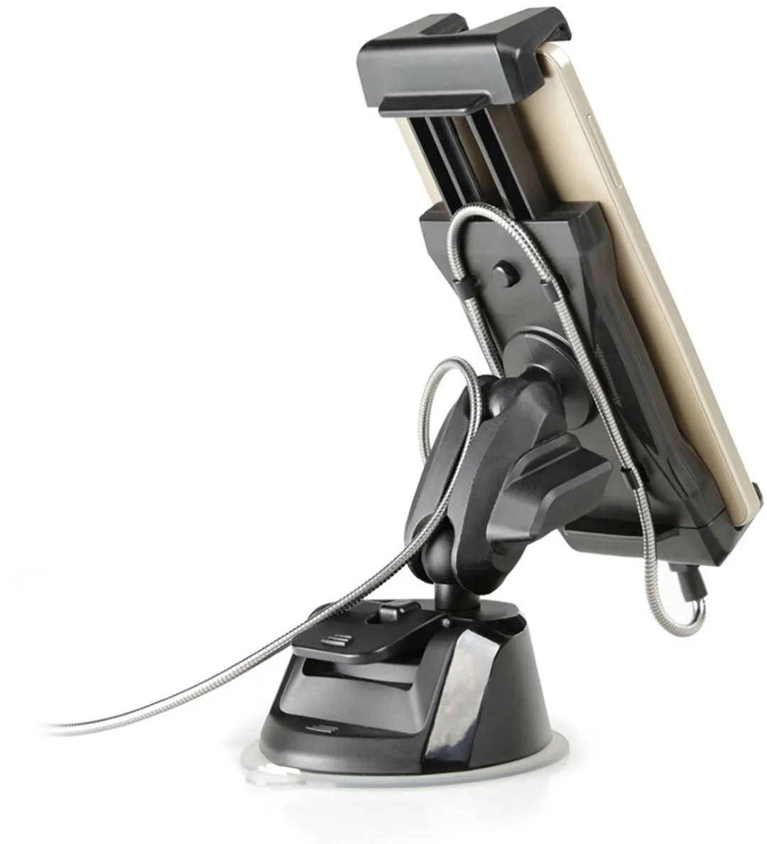 Lampa Super Grip Telefoonhouder Zuignap - Zwart