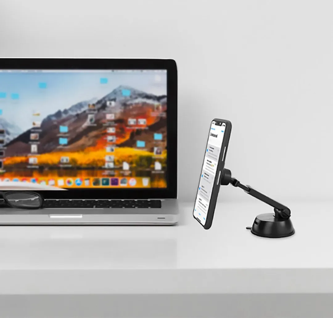 Celly GHOSTSUPERDASH Magnetische Telefoonhouder - 360° Draaibaar - Zwart