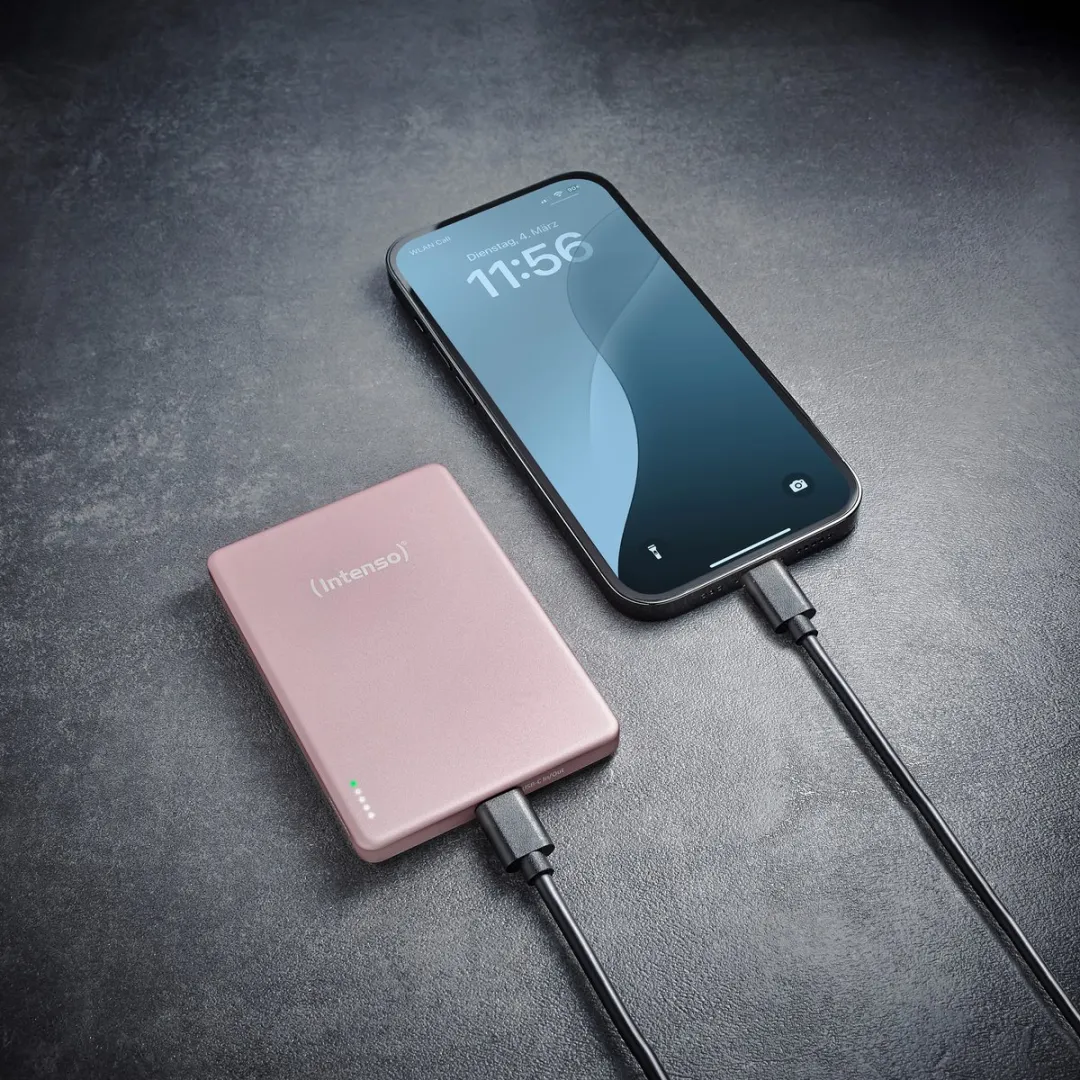 Intenso MW5000 Powerbank 5000mAh - Roze