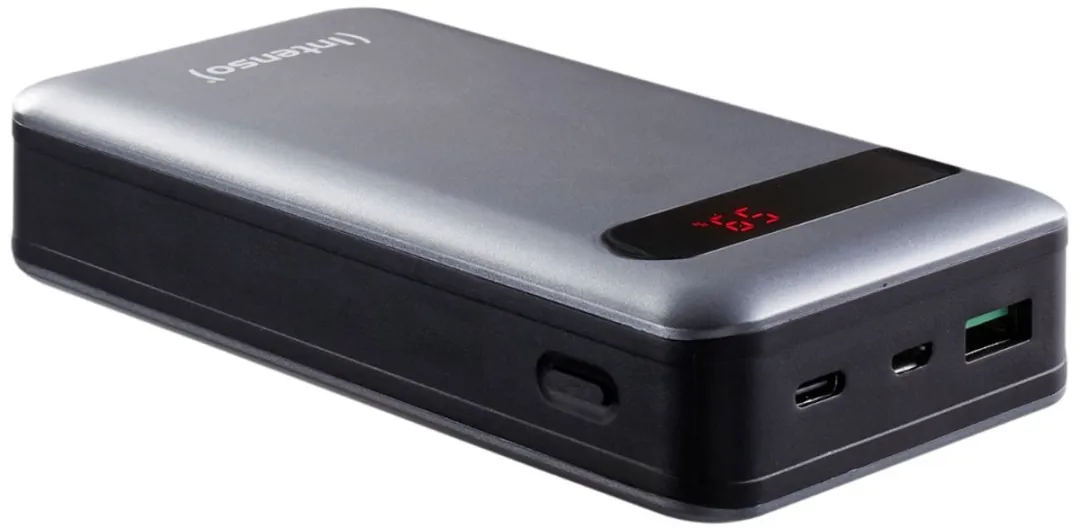 Intenso Powerbank PD20000 20000mAh - 3 Outputs - Antraciet - afbeelding 6 van 6