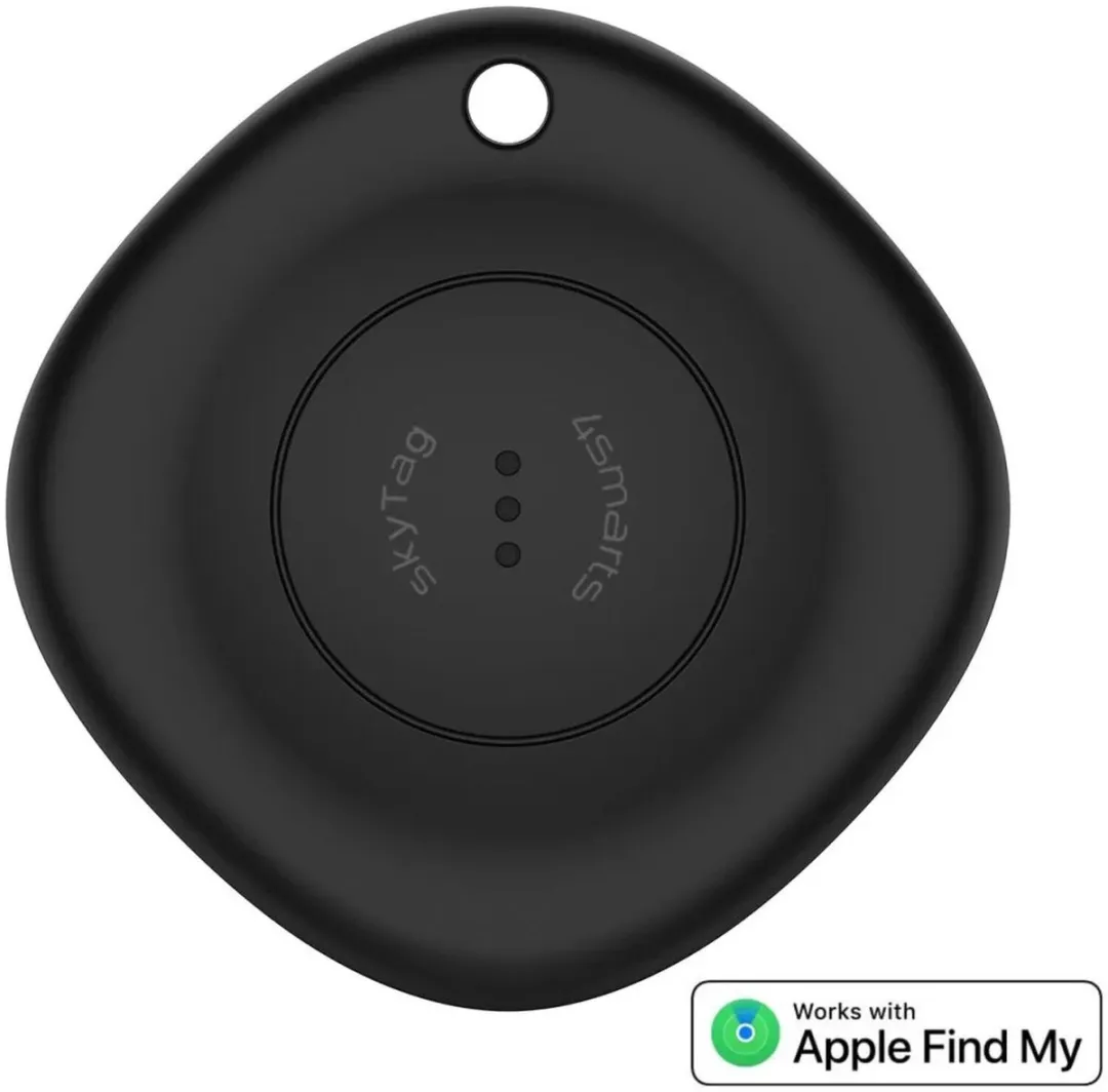 4Smarts SkyTag Bluetooth Tracker met Hoesje - Zwart - afbeelding 4 van 6