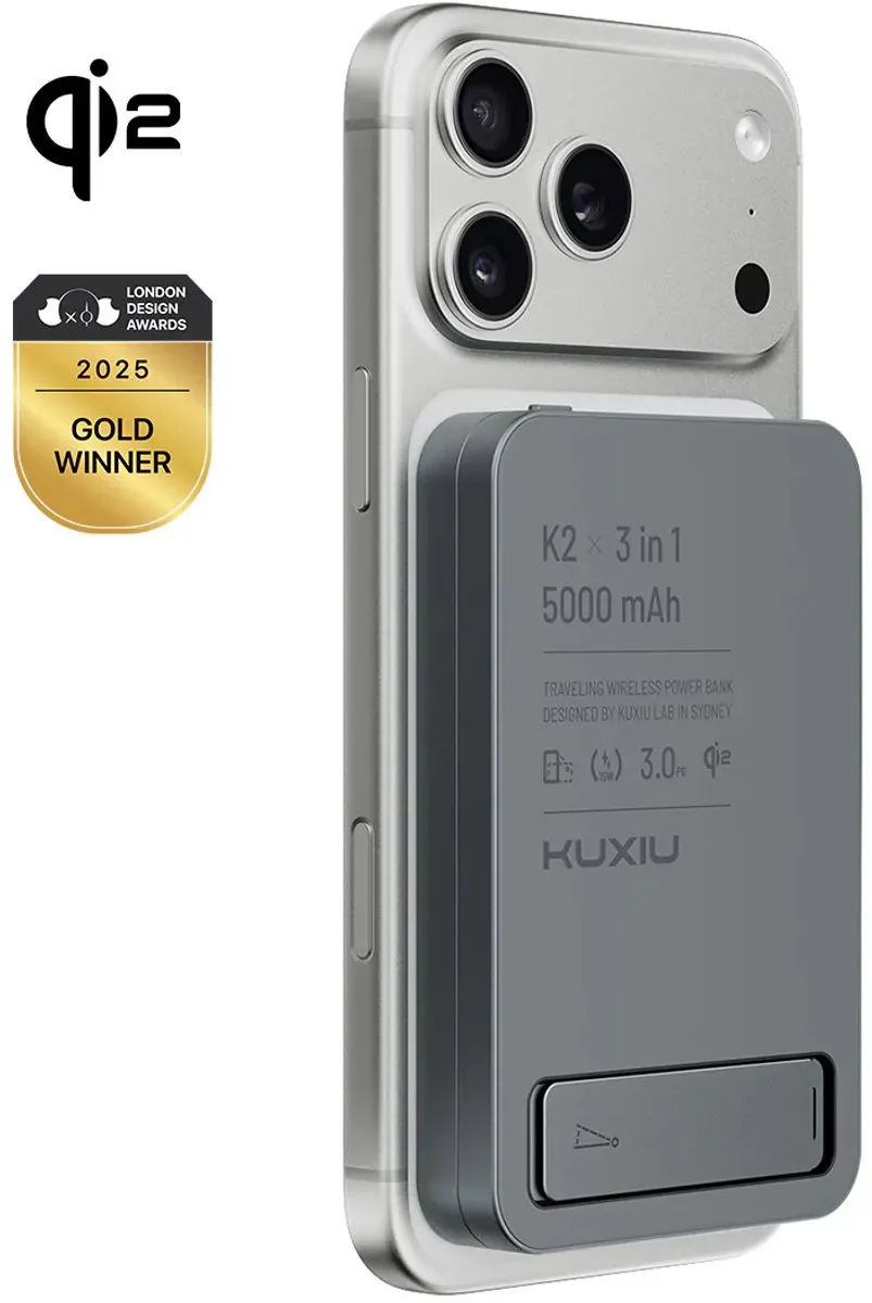 Ugreen KUXIU K2 Qi2 15W MagSafe Powerbank 5000mAh
