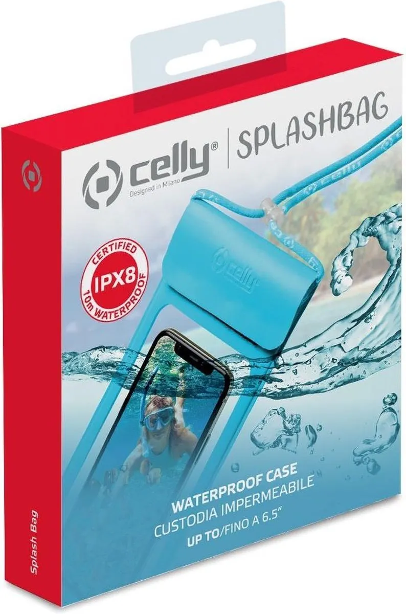 Celly Splashbag Beschermhoes XL