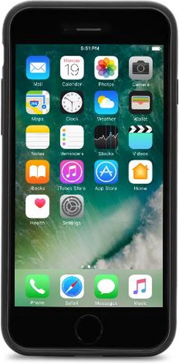 Moshi iGlaze Armour Case iPhone 7/8/SE 2020 - 99MO088008 - Zwart - afbeelding 4 van 6