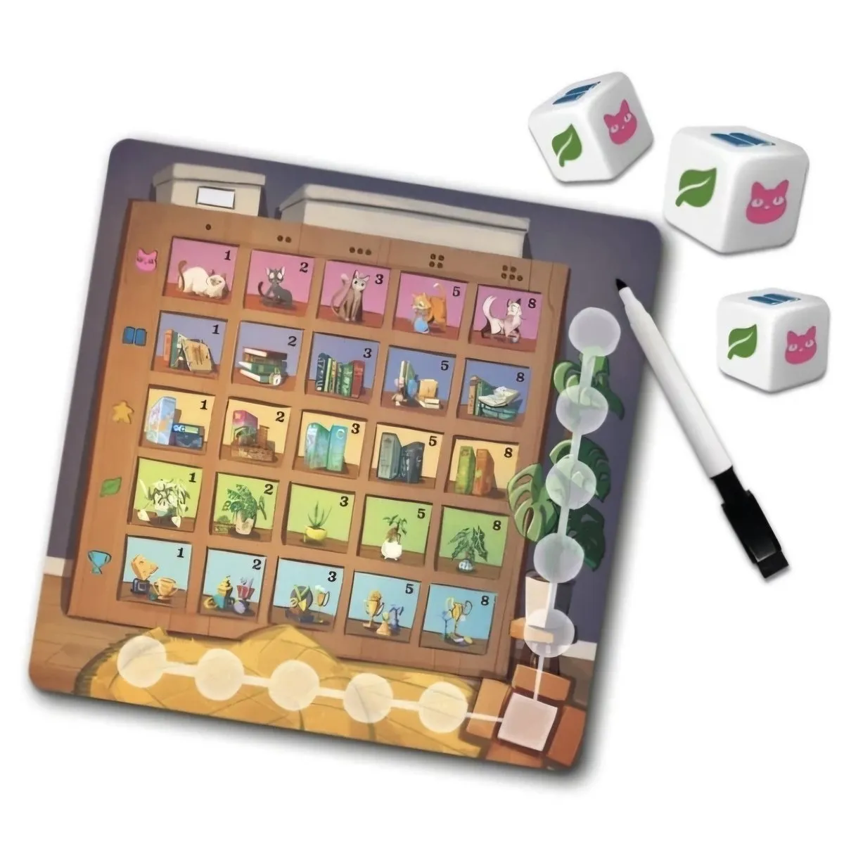 999 Games My Shelfie Dobbelspel - 4 Tableaus - Multi