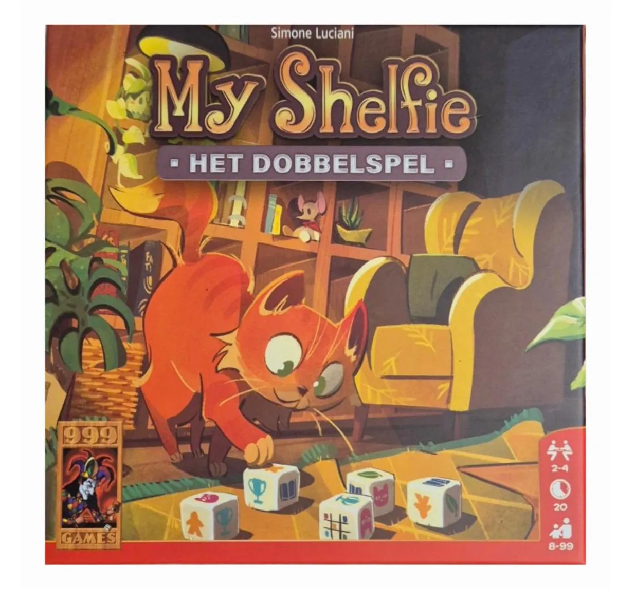 999 Games My Shelfie Dobbelspel