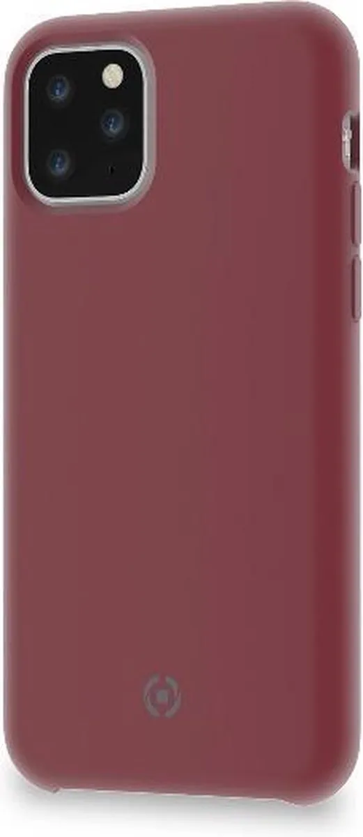 Celly Leaf Siliconen Hoesje iPhone 11 Pro - Rood - LEAF1000RD