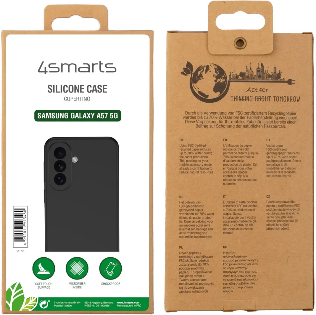 4Smarts 541754 Hoes Samsung Galaxy 6.7" - Zwart - afbeelding 2 van 5