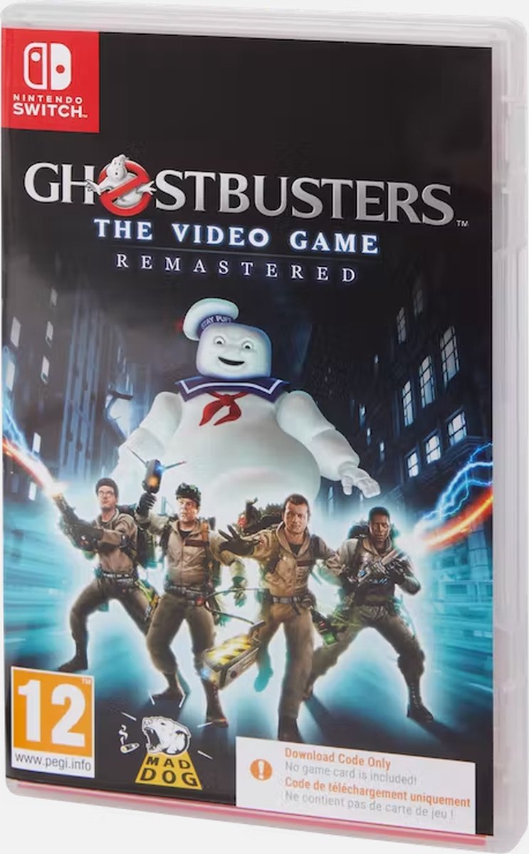 Ghostbusters The Video Game Remastered Code In Box EN FR Switch