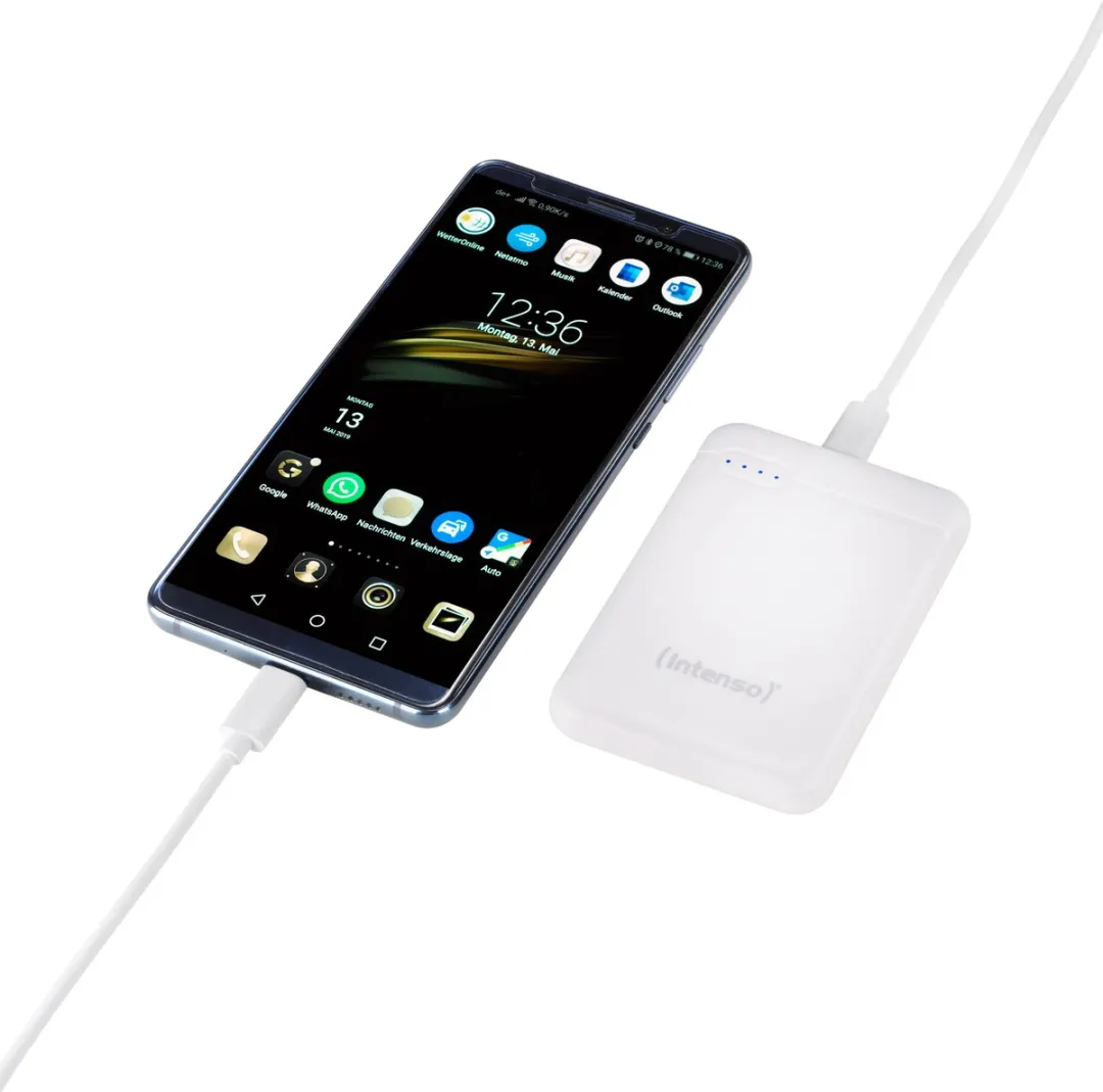 Intenso Powerbank XS5000 5000mAh - USB-A/USB-C - Wit