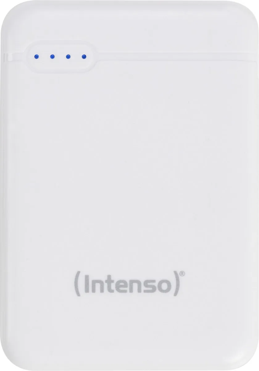 Intenso Powerbank XS5000 5000mAh - USB-A/USB-C - Wit