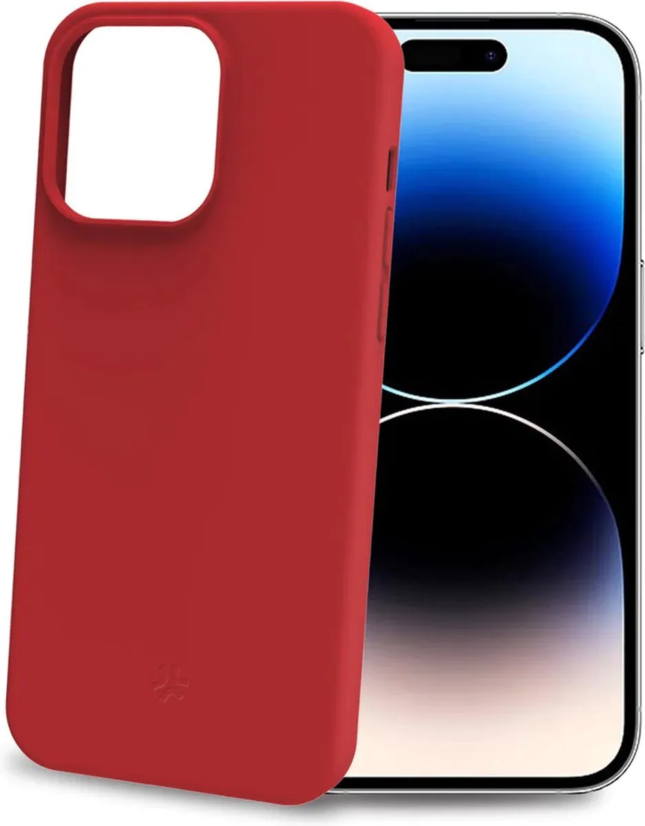 Celly Cromo Siliconen Hoesje iPhone 15 Pro