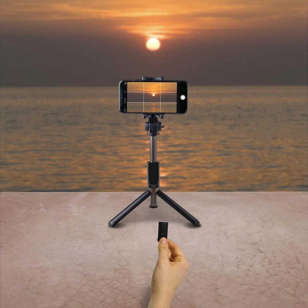 Celly Bluetooth Selfiestick Propod 6.2 Inch - Zwart