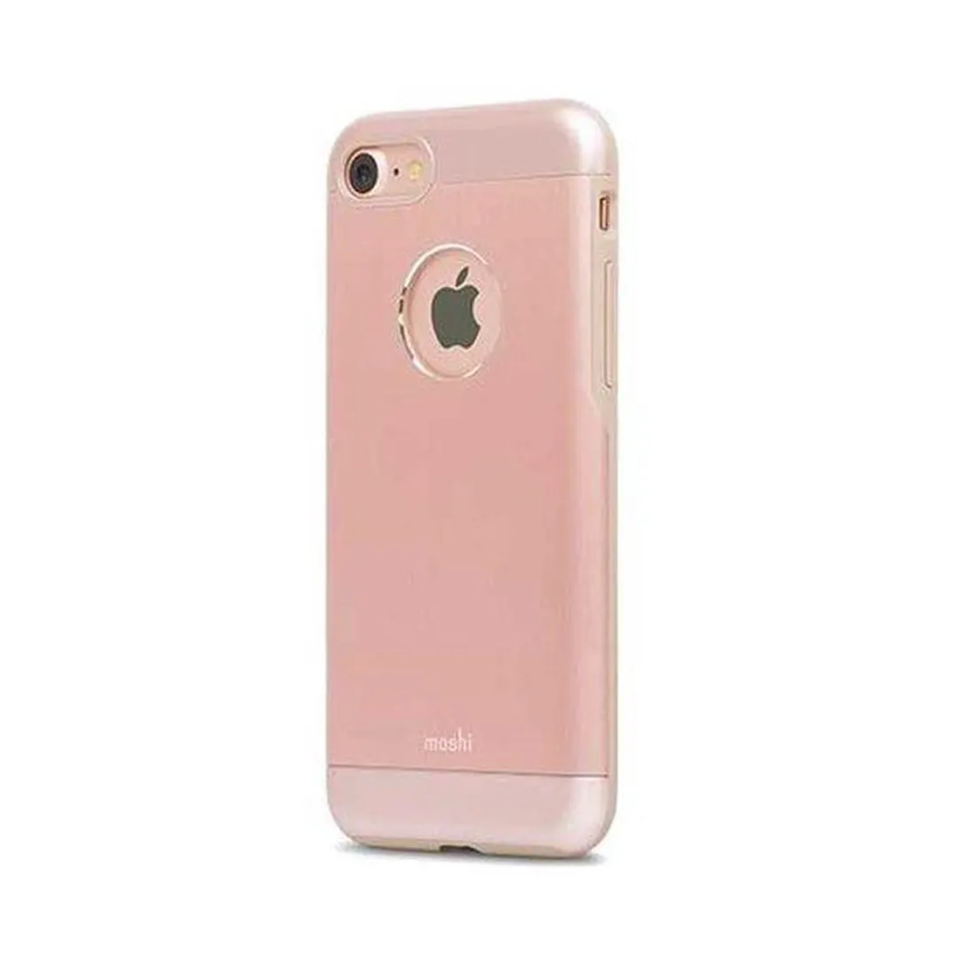 Moshi iGlaze Armour iPhone 7/8 hoesje 99MO088251 - Roségoud