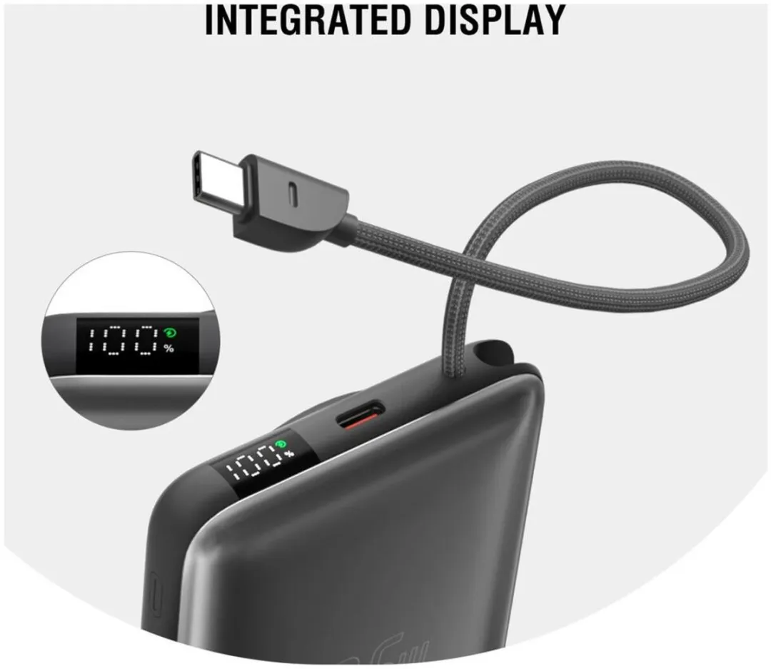 4Smarts 10.000mAh Powerbank 22,5W - Zwart - afbeelding 6 van 6