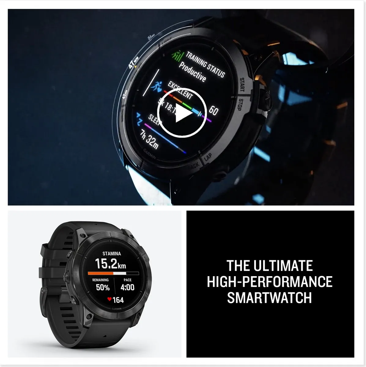 Garmin Epix Pro - 51mm - Zwart - afbeelding 5 van 6