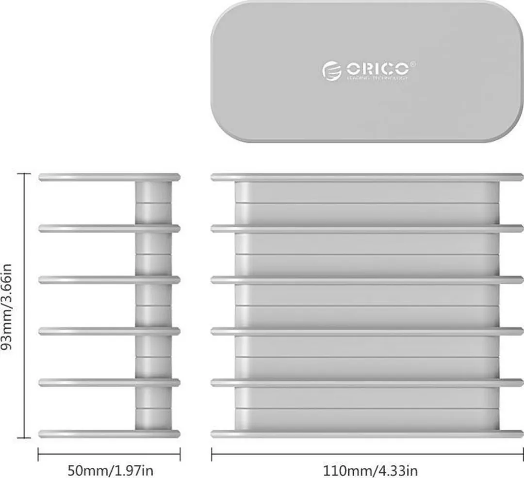ORICO ORI-DK205-GY Tablet & Smartphonehouder - Grijs