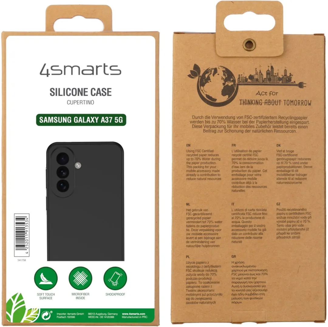 4Smarts 541758 Hoes Samsung Galaxy A36 - Zwart - afbeelding 4 van 5