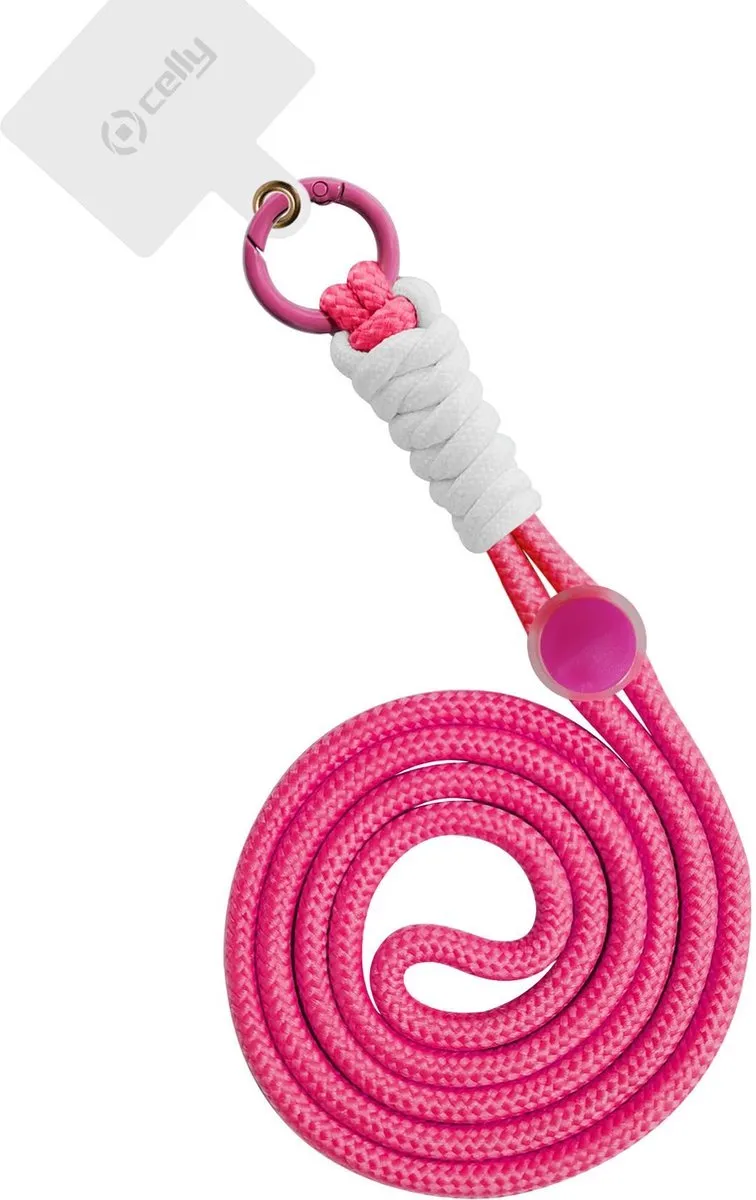 Celly Lacet Universele Telefoonkoord Roze