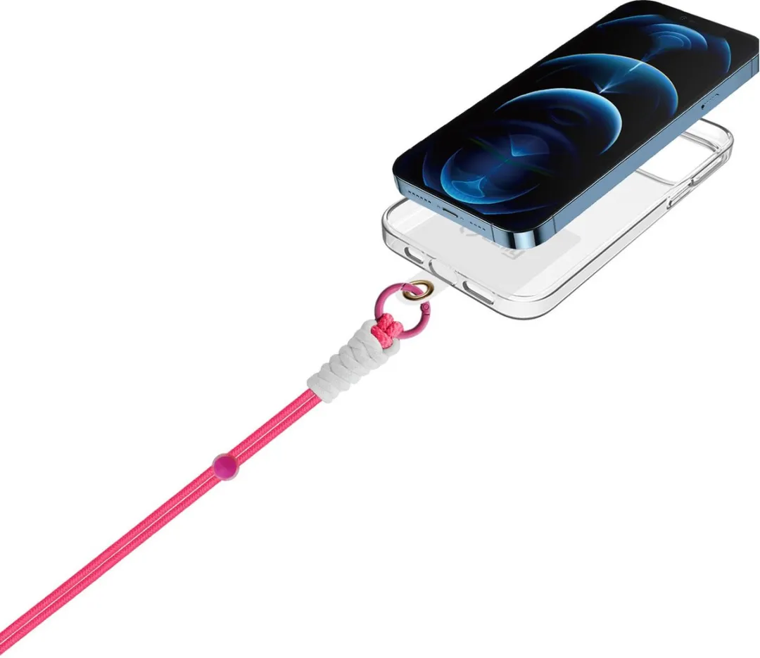 Celly Lacet Universele Telefoonkoord Roze